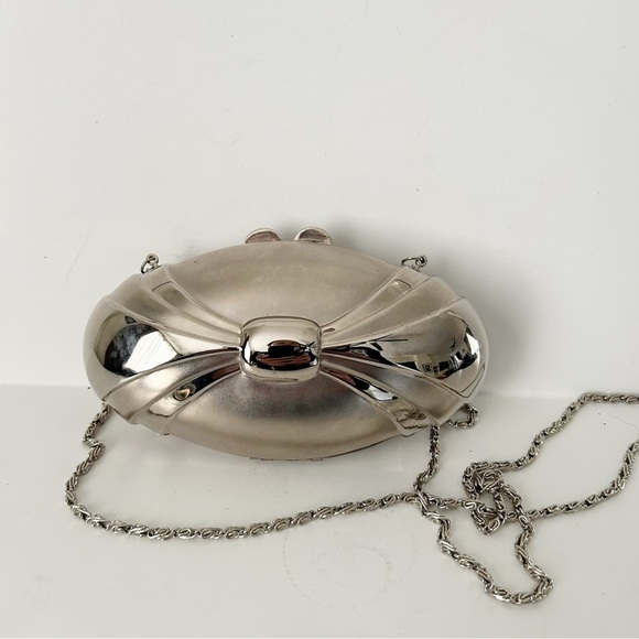 Rachel & Co. Oval Metal Clutch Bag - Picture 2 of 6